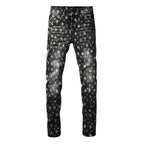 PURPLE  Fashion Jeans 9112