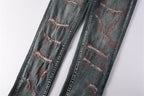 PURPLE  Fashion Jeans 9114