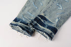 PURPLE  Fashion Jeans 9072