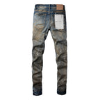 PURPLE  Fashion Jeans 9012
