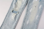 PURPLE  Fashion Jeans 9006