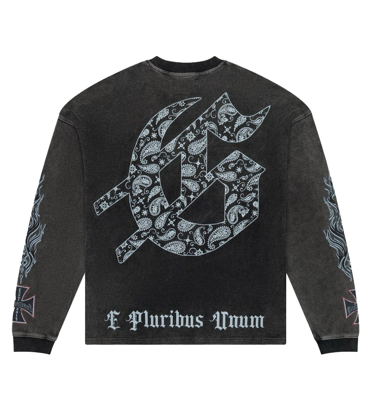 Godspeed Hollywood Inferno Thermal L/S Washed Black