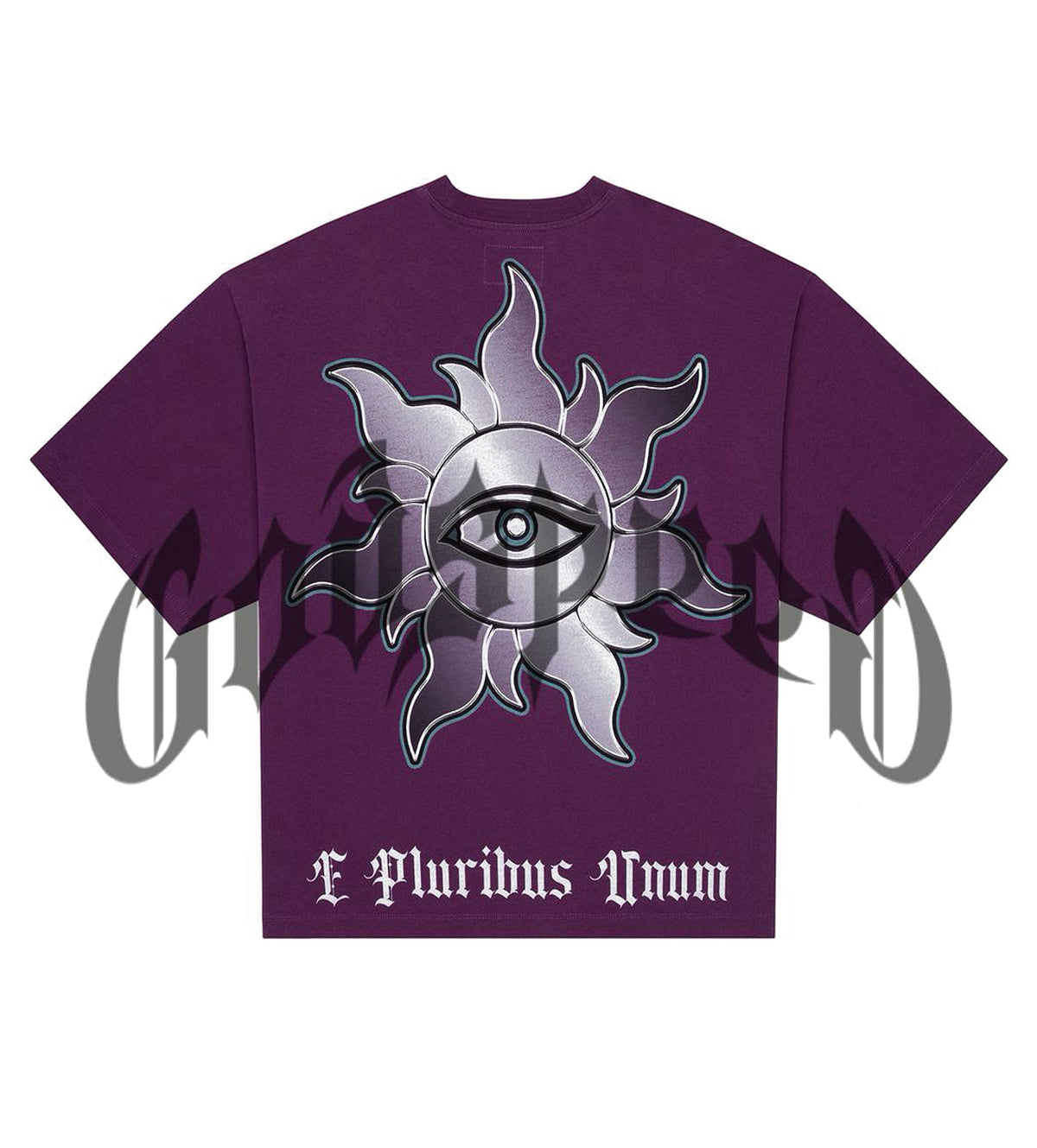 Godspeed JFK to MIA Tee Purple