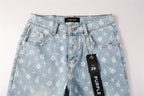 PURPLE  Fashion Jeans 5089