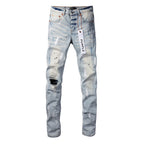 PURPLE  Fashion Jeans 9006